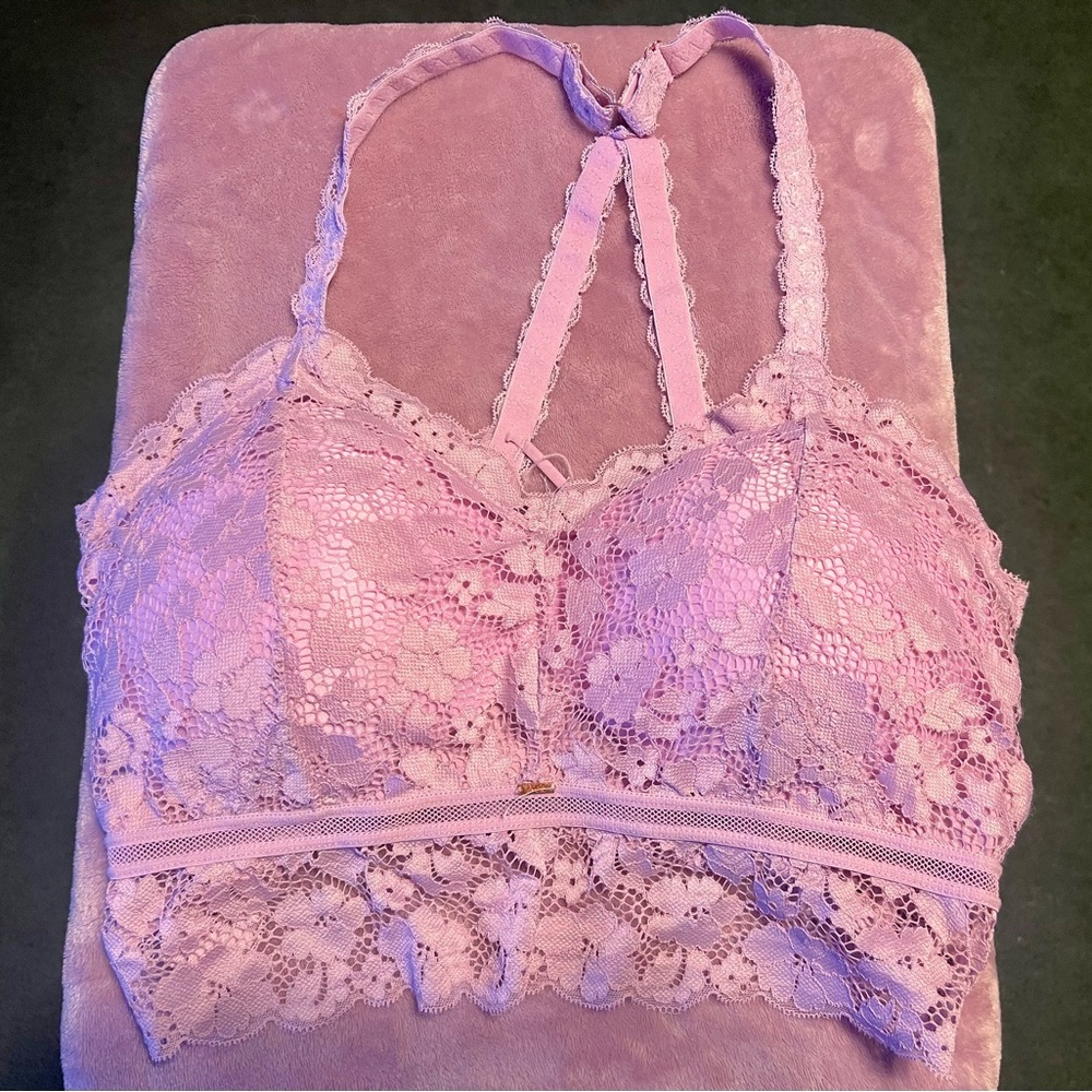 LADY K JULIETTE LACE BRALETTE RACERBACK STRAPS